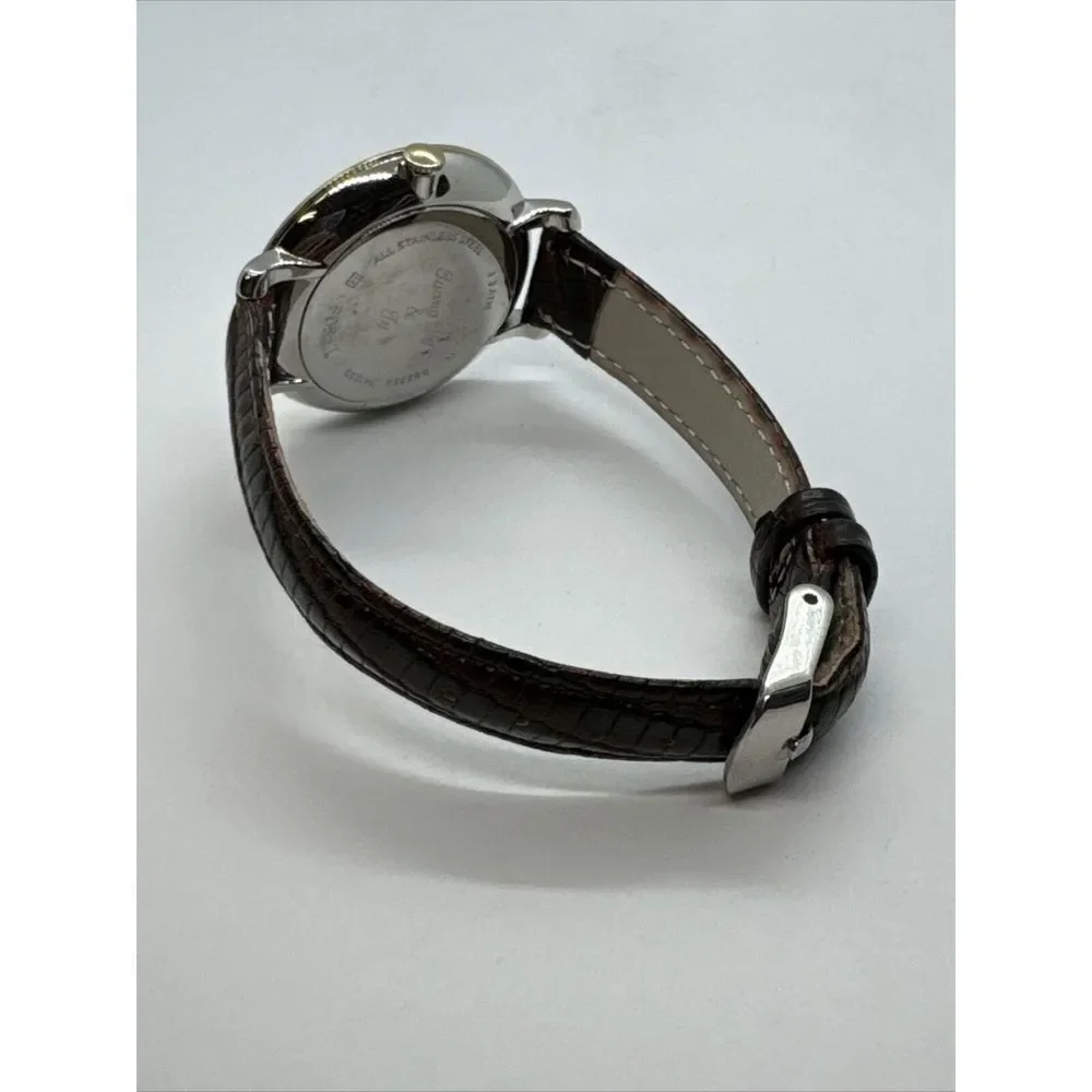 Fossil Jacqueline ES3739 Women Two-Tone Stainless Steel Analog Dial Watch JNA348